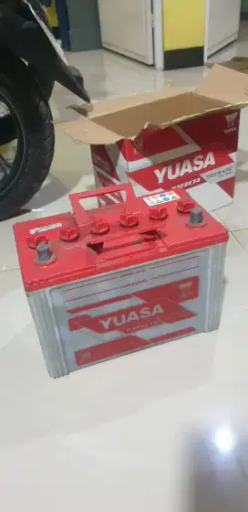 Aki yuasa 75ah.bekas pemakaian pribadi