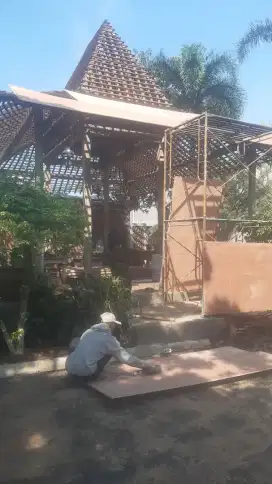 Kanopi Baja ringan dan renovasi lain