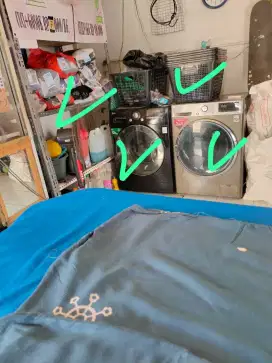 Dijual satu paket perlengkapan laundry