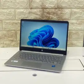 Laptop hp 14s-dq5777TU Super Slim seperti baru,garansi panjang
