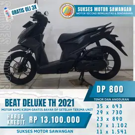 ORDER LANGSUNG HONDA BEAT DELUXE TH 2021 , CASH ATAU KREDIT