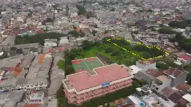 DIJUAL KAVLING TAMAN RATU INDAH 895m2 HANYA 10 JUTA PERMETER,KODE YE