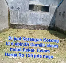 Tanah Strategis Dekat Jalan Raya Cilacap