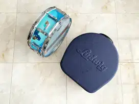 Ludwig Vistalite Blue Snare Drum 14x5,5 with Hardcase