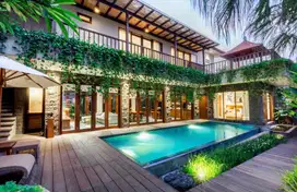 For sale villa elegan full furniture kaw premium canggu batu bolong