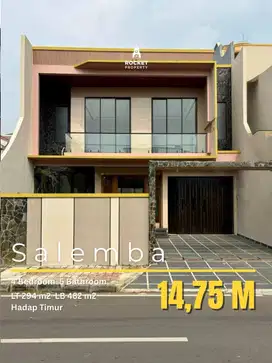 JUAL RUMAH BARU SALEMBA JAKARTA PUSAT