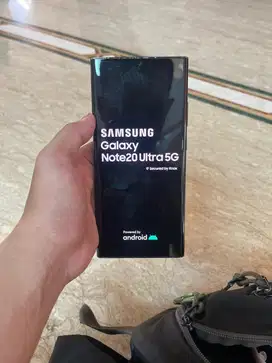 Samsung Galaxy Note 20 Ultra 5G Ram 12/256 gb Fullset Lecet pemakian