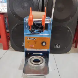 Mesin Cup Sealer Mesin Segel Plastik Mesin Segel Gelas Jus