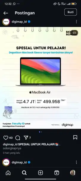 MACBOOK  AIR M1