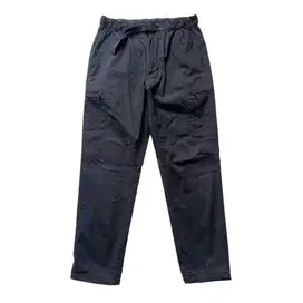 UNIQLO MEN’S NYLON WARMED LINED RIPSTOP OUTDOOR PANTS - BLACK (29-31)