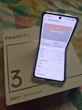 Oppo N3 Flip 5G kapasitas ram 12Gb/256Gb ex Resmi Fullset bs TT