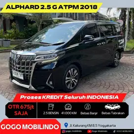 [Km41rb] Toyota Alphard G ATPM Matic 2018 ISTIMEWA Bisa Kredit