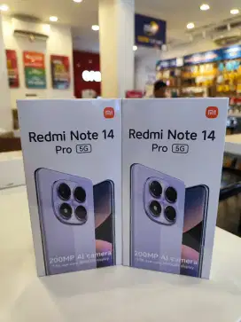 REDMI NOTE 14 PRO 5G CHASBACK 400RIBU + 200RIBU VOUCER ASSESORIES