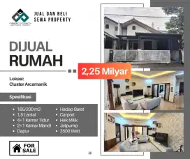 Rumah baru Renov Siap Huni di Cluster premium Arcamanik