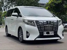 TOYOTA ALPHARD G ATPM AT 2017 PUTIH DIJUAL CEPAT TERMURAH