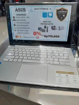 Dijual Laptop Asus Vivobook 14 bisa cicilan pakai Aeon Fast