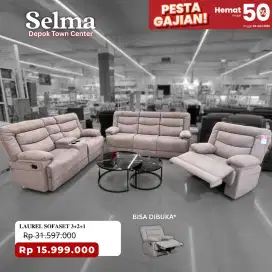 PROMO SOFA SET RECLINER BISA CICIL