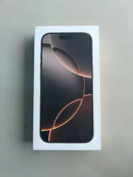 Iphone 16 pro 256gb segel new