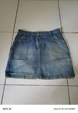Preloved rok jeans