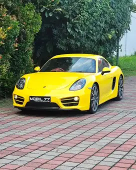 ODO 16RB PORSCHE CAYMAN 2.7 MATIC 2013 KUNING LIKE NEW