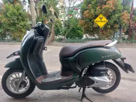 (DP 500)‼️ Honda Scoopy Stylish Keyless Hijau Mulus 2024 Cash Kredit
