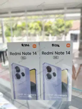 REDMI NOTE 14 5G 8+8/256 NEW SEGEL GARANSI RESMI