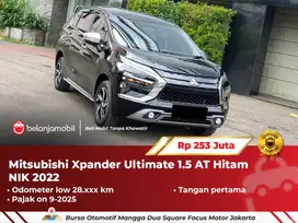 [ LOW KM ] Mitsubishi Xpander Ultimate 1.5 AT Hitam 2022/2023