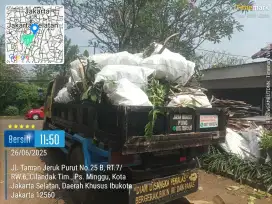 Jasa buang puing dan sampah