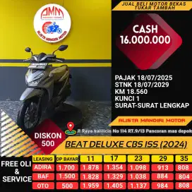 Beat Deluxe DP 500K??? CM DI AMM DEPOK YG BISA DAN PASTI.