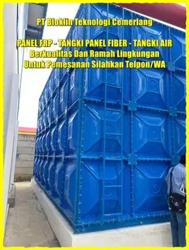 Tangki Panel ,  Tangki Air Fiberglass ,  Roof Tank , Tangki Air Kotak