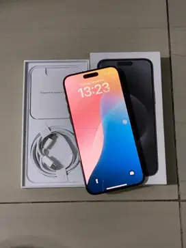 Iphone 15 Promax 256 Black Titanium