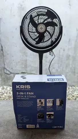 Kris Kipas Angin Hitam Elegan Aestetik 2 in 1