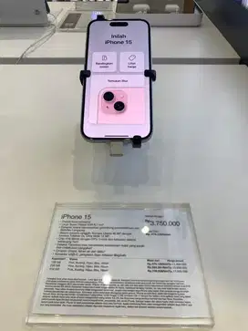 iphon 15 Basic ready all color cicilan 0% pakai home credit yuuu dm aj
