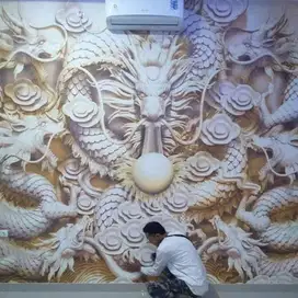 Jasa pemasangan wallpaper dinding