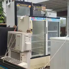 DIBELI BARANG BEKAS ROSOK ELEKTRONIK AC KULKAS FREEZER DLL
