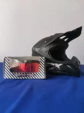 Helm JPX Fox 1 Matte Black