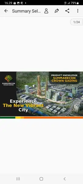 D jual Rumah Summarecon Crown Gading Bekasi