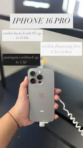 iphone 16 pro cashback 1,5 jt