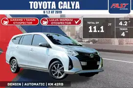 TOYOTA CALYA G 2019 1.2 AT LOW KM.42RB& PAJAK PANJANG #F2ST