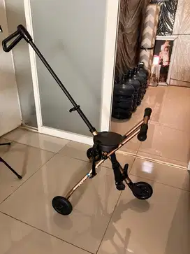 Stroller Lipat Trike Micro Roda 3 Dorong