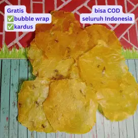 Krupuk samiler mentah / opak singkong