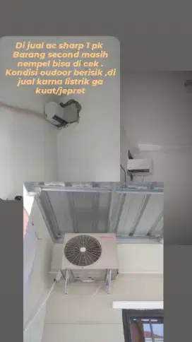 Sharp 1PK masih nempel