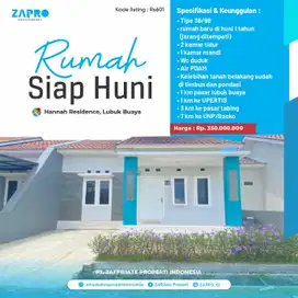 Rumah siap huni di padang