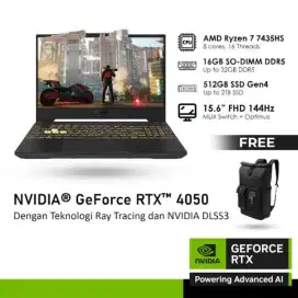asus tuf a15 fa507nur ryzen 7 7435hs rtx 4050