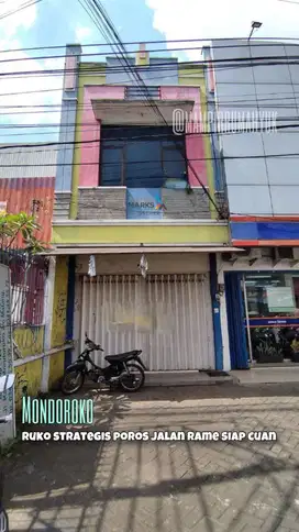 Ruko strategis 2 lantai di poros jalan Mondoroko Singosari Malang