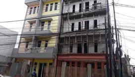 RUKO 4 LANTAI SETENGAH JADI DI JL RAYA BEKASI, CAKUNG, JAKARTA TIMUR