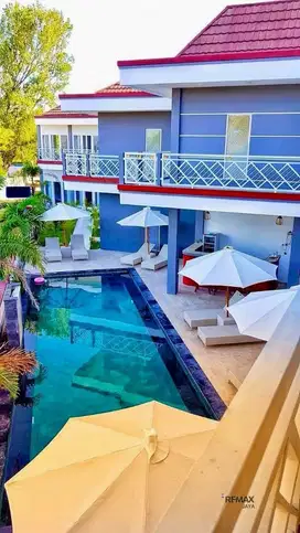 Hotel 2 Lantai View Laut Dijual, di Gili Trawangan Lombok Utara