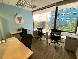 Sewa Kantor Siap Ditempati untuk 4 Pax WTC Sudirman Dekat MRT Benhil