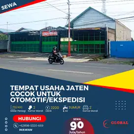Tempat Usaha Jaten Cocok Untuk Otomotif/Ekspedisi