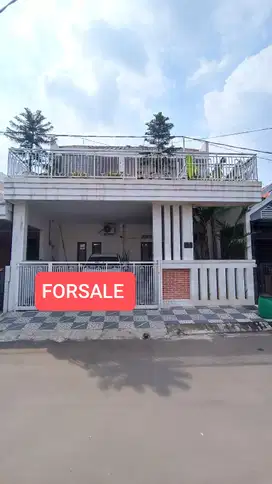 Termurah rumah 2 lantai furnish di Yasmin Akses Tol dan stasiun
